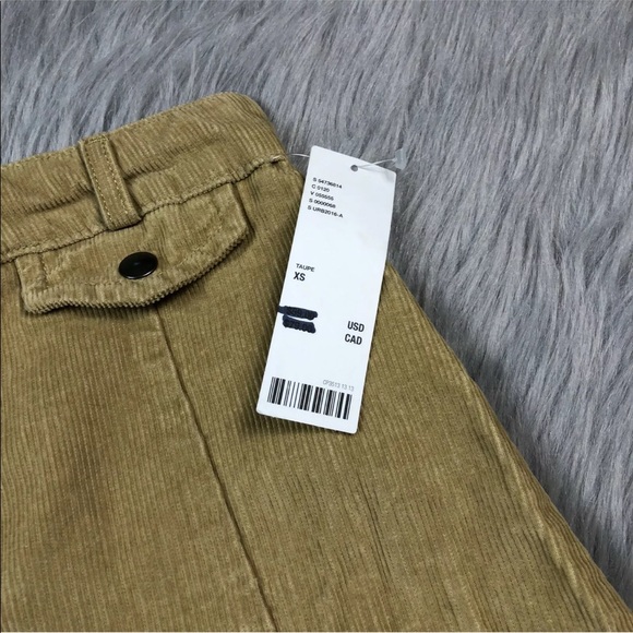 BDG UO Snap Corduroy Mini Skirt XS - Picture 5 of 5